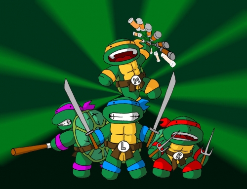 4 is the # of teenage ninja turtles